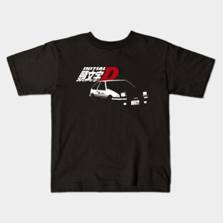 Initial D Toyota Corolla Trueno ae86 Simplistic Graphic Kids T-Shirt